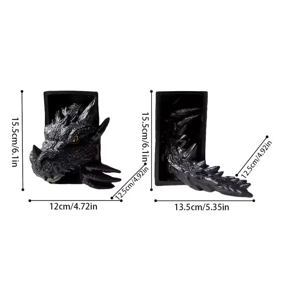 دعامة الكتب درع تنين